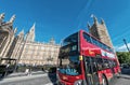 LONDON - JUNE 14: The much heralded hybrid 'New Bus For London'