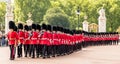 The Queens birthday Trooping the Colour Royalty Free Stock Photo