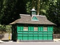 London cab shelters.