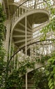 London, kew gardens: victorian staircase