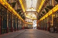 London Leadenhall market Royalty Free Stock Photo