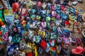 Masks for sale in London.