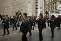 The Lord Mayor show in London 2019 with The London Massed Bugle Band