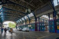 London - May 3, 2019: view of Smithfield Market