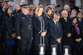 London Mayor Sadiq Khan and Officials Lighting Candles for Vigil