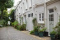 London Mews Houses in South Kensington Royalty Free Stock Photo