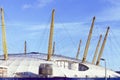 London Millenium Dome close up Royalty Free Stock Photo