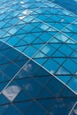 LONDON, Modern English architecture, Gherkin building glass texture. City of London Royalty Free Stock Photo