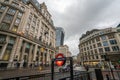 London - 2019: Monument Station entrance, King Williams Street