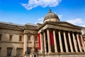 London National Galery in Trafalgar Square Royalty Free Stock Photo