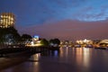 London nights from the piers