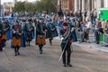 LONDON - NOVEMBER 12 : Irish pipers parading at the Lord Mayor's