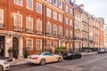 A typical view in Mayfair Royalty Free Stock Photo