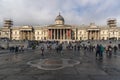 The National Gallery Trafalgar Square London Royalty Free Stock Photo