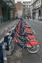 Boris Bikes Covent Garden London