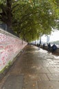 National Covid Memorial wall London