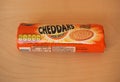 LONDON - OCT 2020: Jacob\'s cheddars packet Royalty Free Stock Photo