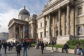 The National Gallery Trafalgar Square London Royalty Free Stock Photo