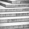 in london old steps and marble ancien line Royalty Free Stock Photo