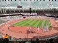 London 2012 Olympic stadium Royalty Free Stock Photo