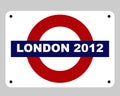 London Olympics concept Royalty Free Stock Photo