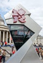 London Olympics Countdown Clock Royalty Free Stock Photo