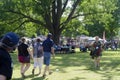 London Ontario, Canada - July 16, 2016: Unidentified people in t