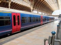 London Paddington Station with Train Royalty Free Stock Photo