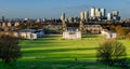 London, Panorama from Greenwich Royalty Free Stock Photo