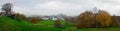 London, panoramic skyline from Greenwich Royalty Free Stock Photo