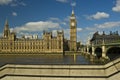 London Parliament and Big Ben Royalty Free Stock Photo