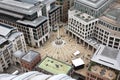 London with Paternoster Square Royalty Free Stock Photo