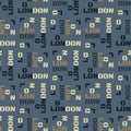 London pattern seamless design Royalty Free Stock Photo