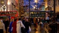 London Piccadilly Circus at Christmas - LONDON, ENGLAND - DECEMBER 10, 2019