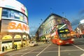 London, Piccadilly Circus by Night