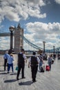 London police on patrol