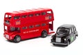 London Red Bus and Taxi