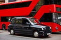 London Red Bus traditional old Royalty Free Stock Photo