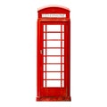 London red phone box Royalty Free Stock Photo