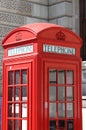 London red telephone box Royalty Free Stock Photo