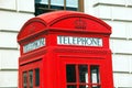 London Red Telephone Box