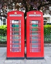 London red telephone box Royalty Free Stock Photo