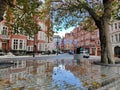 London reflection love autumn