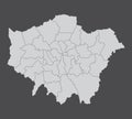 London regions map