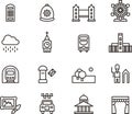 London related icons