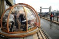 London restaurant Coppa Club and its festive dining igloos by the Thames