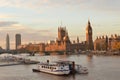 London river Thames House Parliament