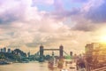 London River Thames Panorama