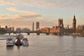 London river Thames House Parliament