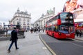 London Roads and street early morning near Trafalgar square west minister